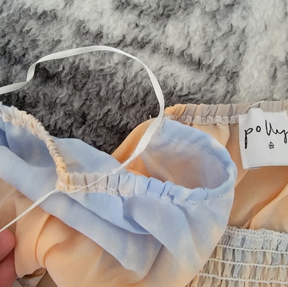 Multi Color Crop top - Picture 4 of 4